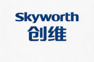 jimeng-2026-06-18-6819-单独裁剪出创维Skyworth logo，保留完整logo，去除周围其他logo